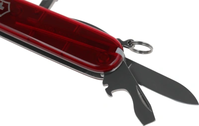 Нож перочинный Victorinox Spartan (1.3603.T) 91мм 12функц. красный полупрозрачный карт.коробка