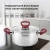 Кастрюля Rondell Heidi RDS-1112 2л. d=18см (с крышкой) стальной