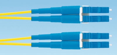Патч-корд Panduit F92ELLNLNSNM005 2x9/125 OS1/OS2 LC дуплекс-LC дуплекс 5м LSZH желтый