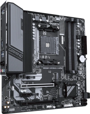 Материнская плата Gigabyte B550M GAMING X WIFI6 Soc-AM4 AMD B550 4xDDR4 mATX AC`97 8ch(7.1) GbLAN RAID+HDMI+DP