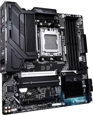 Материнская плата Gigabyte B850M GAMING X WIFI6E Socket AM5 AMD B850 4xDDR5 mATX AC`97 8ch(7.1) 2.5Gg RAID+HDMI+DP