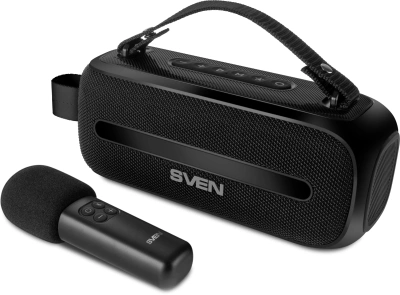 Колонка порт. Sven PS-255 черный 12W 2.0 BT 3600mAh (SV-022563)