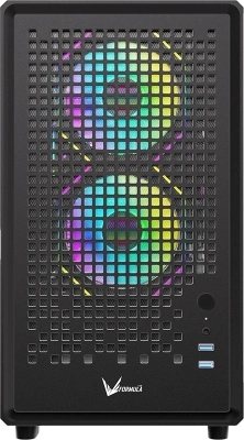Корпус Formula Air Mesh G2 черный без БП mATX 4x120mm 2x140mm 2xUSB3.0 audio bott PSU