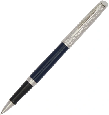 Ручка роллер Waterman Hemisphere L`Essence du Bleu (2166469) LaqBlue CT F черн. черн. подар.кор.