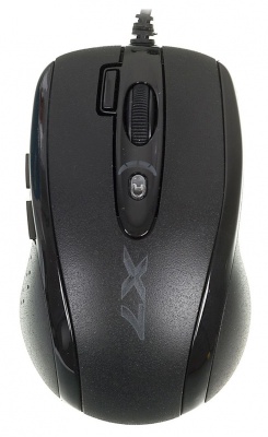 Мышь A4Tech X-710MK черный оптическая 2000dpi USB 7but (X-710MK USB)