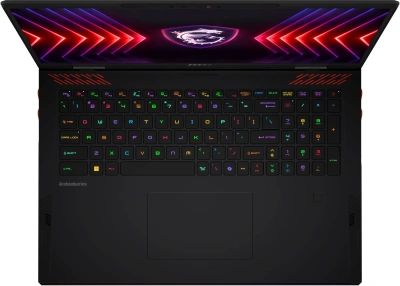 Ноутбук MSI Raider A18 HX A9WJG-216RU Ryzen 9 9955HX3D 64Gb SSD2Tb NVIDIA GeForce RTX 5090 24Gb 18" IPS UHD+ (3840x2400) Windows 11 Home black WiFi BT Cam (9S7-182L72-216)