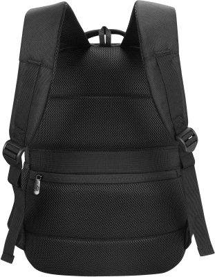 Рюкзак для ноутбука 15.6" Digma Stash S1 черный полиэстер (DGBP15S1BK)