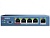 Коммутатор Hikvision DS-3E0105P-E(B) 4x100Мбит/с 4PoE 58W неуправляемый