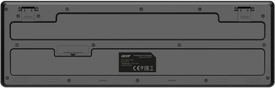 Клавиатура + мышь Acer OCC501 клав:черный мышь:черный USB Multimedia (ZL.ACC11.00H)