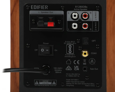 Колонки Edifier R1280DBs 2.0 коричневый 42Вт BT