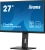Монитор Iiyama 27" ProLite XUB2797QSN-B2 черный IPS LED 16:9 HDMI M/M матовая HAS Piv 1300:1 300cd 178гр/178гр 2560x1440 100Hz DP Quad HD 2K (1440p) USB 6.1кг
