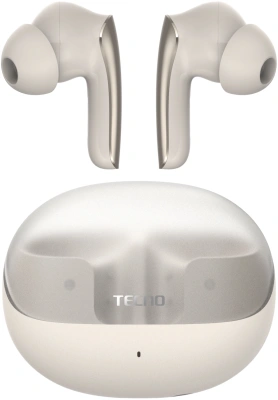 Гарнитура внутриканальные Tecno Sonic 2 SC02 белый беспроводные bluetooth в ушной раковине (SC02 WHITE)