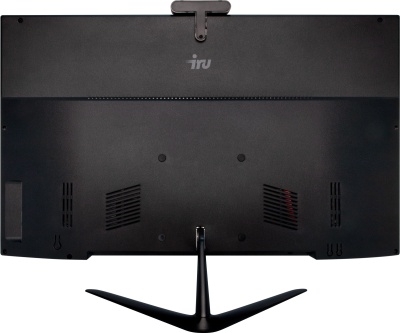 Моноблок IRU Агат 313 23.8" Full HD i3 10100 (3.6) 8Gb SSD256Gb UHDG 630 FreeDOS GbitEth WiFi BT 120W клавиатура мышь Cam черный 1920x1080