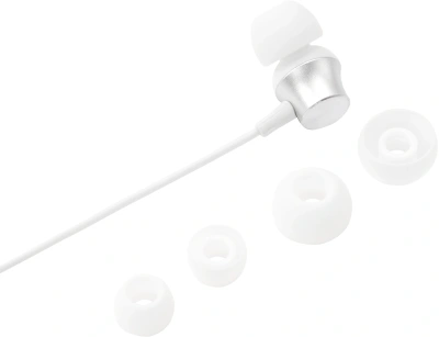 Гарнитура внутриканальные Оклик HS-S-240 1.2м белый проводные в ушной раковине (SS-E086)