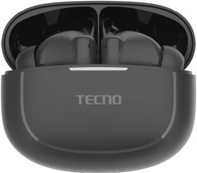 Гарнитура внутриканальные Tecno Buds 4 Air BD04 черный беспроводные bluetooth в ушной раковине (BD04 AIR BLACK)