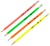 Карандаш ч/г Deli Neon EU51800 2B трехгран. тополь карт.кор. (12шт) ластик