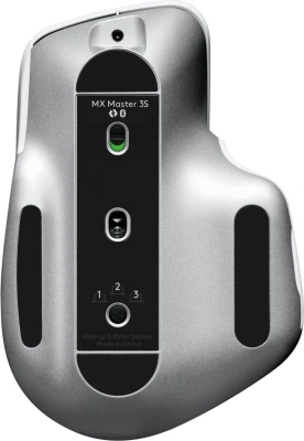 Мышь Logitech MX Master 3S светло-серый оптическая 8000dpi беспров. BT/Radio USB 5but (910-006566)