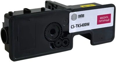 Картридж лазерный Cactus CS-TK5480M TK-5480M пурпурный (1250стр.) для Kyocera ECOSYS PA2101cx/PA2101cwx/MA2101cfx/MA2101cwfx с чипом