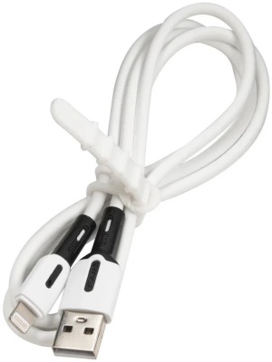 Кабель USAMS-SJ431 УТ000021044 USB Type-C (m)-Lightning (m) 1м белый (упак.:1шт)