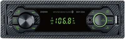 Автомагнитола Digma MCP-226G 1DIN 4x45Вт 2