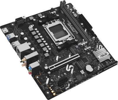 Материнская плата Asus PRIME B850M-F WIFI Socket AM5 AMD B850 2xDDR5 mATX AC`97 8ch(7.1) GbLAN RAID+VGA+HDMI