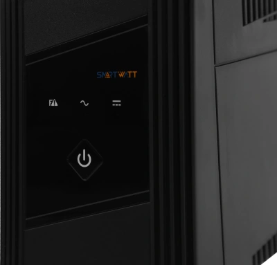 Источник бесперебойного питания Smartwatt Uni 360Вт 650ВА черный