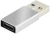Адаптер Buro BU-USB3-Am-Cf ver3.0 USB A(m) USB Type-C (f) серебристый (пакет)