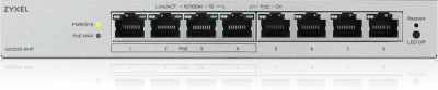 Коммутатор Zyxel GS1200-8HPV3-EU0101F (L2) 8x1Гбит/с 4PoE+ 68W управляемый