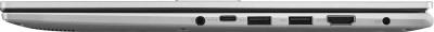 Ноутбук Asus Vivobook 15 X1502VA-BQ1384 Core i5 13420H 16Gb SSD512Gb Intel UHD Graphics 15.6" IPS FHD (1920x1080) без ОС silver WiFi BT Cam (90NB10T2-M01YV0)