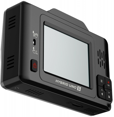 Видеорегистратор с радар-детектором Silverstone F1 Hybrid UNO S черный 1080p 140гр. GPS AIT 8336
