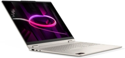 Ноутбук Lenovo Yoga 7 16AGP11 Ryzen AI 5 435 16Gb SSD512Gb AMD Radeon 840M 16" OLED Touch WUXGA (1920x1200) Windows 11 Home beige WiFi BT Cam (83TF003NRK)
