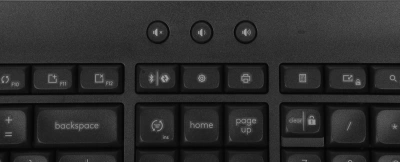 Клавиатура + мышь Logitech MK650 клав:графитовый мышь:черный/серый USB беспроводная Bluetooth/Радио (920-011013)