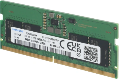 Память DDR5 8GB 6400MHz Samsung M435R1GB4PB1-CCPSG OEM PC5-51200 CL52 SO-DIMM 262-pin 1.1В single rank OEM