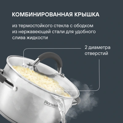 Набор посуды Rondell Flamme RDS-341 6 предметов