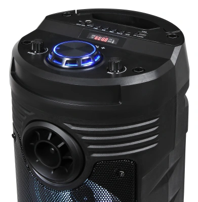Минисистема Hyundai H-MC170 черный 80Вт FM USB BT SD/MMC