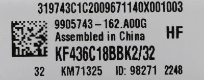 Память DDR4 2x16Gb 3600MHz Kingston KF436C18BBK2/32 Fury Beast Black RTL Gaming PC4-28800 CL18 DIMM 288-pin 1.35В single rank с радиатором Ret