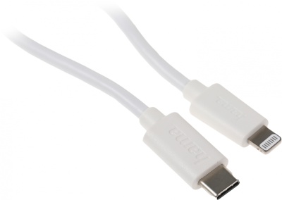 Автомобильное зар./устр. Hama H-183317 30W 3A (PD) USB Type-C для Apple белый (00183317)