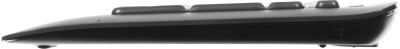 Клавиатура Logitech K650 черный USB беспроводная BT/Radio Multimedia (подставка для запястий) (920-010954)