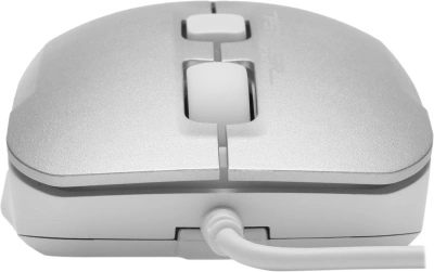 Мышь A4Tech Fstyler FM26S серебристый/белый оптическая 1600dpi silent USB для ноутбука 4but (FM26S USB (ICY WHITE))