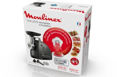 Мясорубка Moulinex HV8 Plus ME682832 2000Вт черный