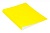 Папка с 10 прозр.вклад. Бюрократ Double Neon DNE07V10YEL A4 пластик 0.7мм желтый