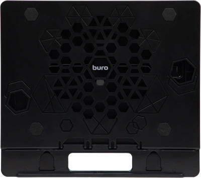 Подставка для ноутбука Buro BU-LS130 15.6" 280x250x15мм 520г металл/пластик черный