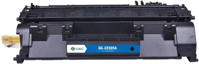 Картридж лазерный G&G GG-CE505A UNIVERSAL черный (2300стр.) для HP LaserJet P2035, P2035n, P2055d, P2055dn, P2055x; LaserJet Pro 400 M401, M401a, M401n, M401d, M401dn, M401dne, M401dw, MFP M425, MFP M425dn, MFP M425dw Canon i-SENSYS LBP6300dn, 6310dn, 665