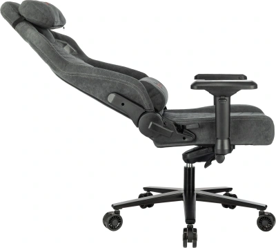 Кресло игровое A4Tech Bloody GC-660 серый Formula 968 искусственная замша с подголов. крестов. металл