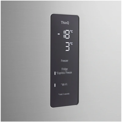 Холодильник LG GR-B922FMBM 2-хкамерн. серый инвертер