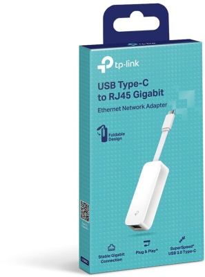 Сетевой адаптер Gigabit Ethernet TP-Link UE300C USB Type-C