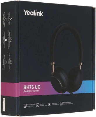 Гарнитура Bluetooth Yealink BH76 UC черный