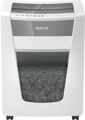 Шредер Leitz IQ Office Pro (секр.P-4) фрагменты 20лист. 30лтр. скрепки скобы