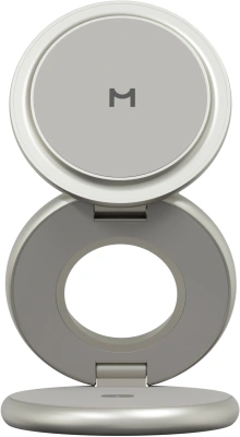 Беспроводное зар./устр. Magssory WCH073 25W 3A (PD+QC+SCP+FCP+AFC) для Apple титановый