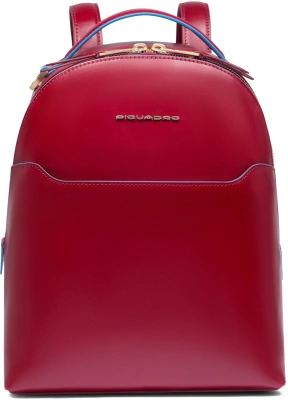 Рюкзак женский Piquadro Blue Square CA6677B2/R красный натур.кожа
